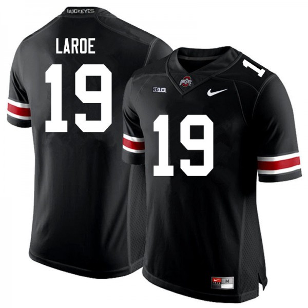 Ohio State Buckeyes #19 Jagger LaRoe Men NCAA Jersey Black